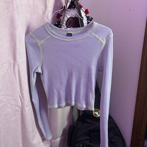 Wild fable fitted light blue long sleeve